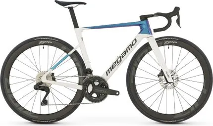 Knallerangebot Rennrad Megamo Pulse 05 CW Shimano Ultegra Di2 12V 700 mm Weiß/Blau 2026