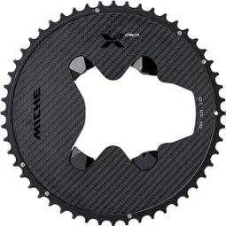 Neu Im Sortiment Miche X2 RD R81 Externes Kettenblatt für Shimano Ultegra R8100 Kurbelgarnituren Schwarz