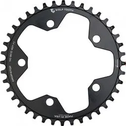 Ausverkauf Wolf Tooth 110 BCD Gravel / CX / Road Kettenblatt Drop-Stop B Schwarz