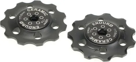 ENDURO BEARING-Jockey wheel set Zero Cer Shimano11 SpeedBlack Mega-Angebot