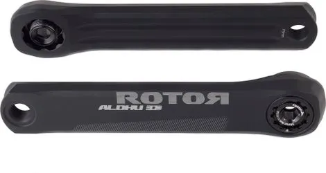Rotor Aldhu 3D+ Kurbeln (ohne Achse) Schwarz Kracherpreis