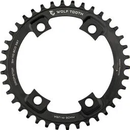 Direktkauf Wolf Tooth 110 BCD Asymmetrisch 4-Loch Shimano Kettenblatt Drop-Stop B Schwarz