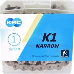 KMC Fahrradkette K1 3/32 Narrow Silver 100 Glieder Neu Im Sortiment