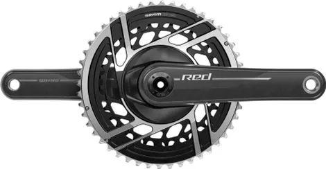 Sram Red E1 Kurbelgarnitur 46/33T 12S Natural Carbon Black Markenprodukt