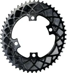Kracherpreis AbsoluteBlack Premium Oval Kettenblatt 110/4 Lochkreis für Shimano 11 S Schwarz