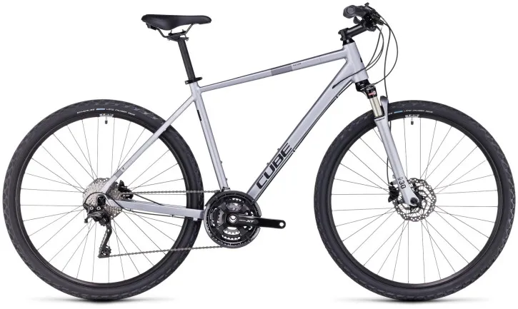 Kracherpreis Cube Nature EXC polarsilver'n'black 2023 - RH 46 cm