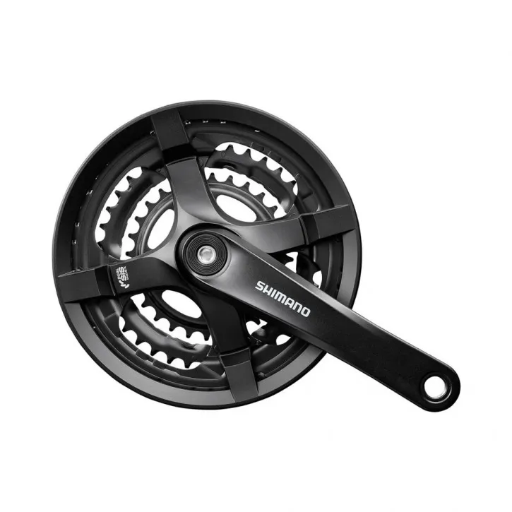 Bestpreis Shimano Kurbelgarnitur Tourney FC-TY501 48-38-28T. 175 mm