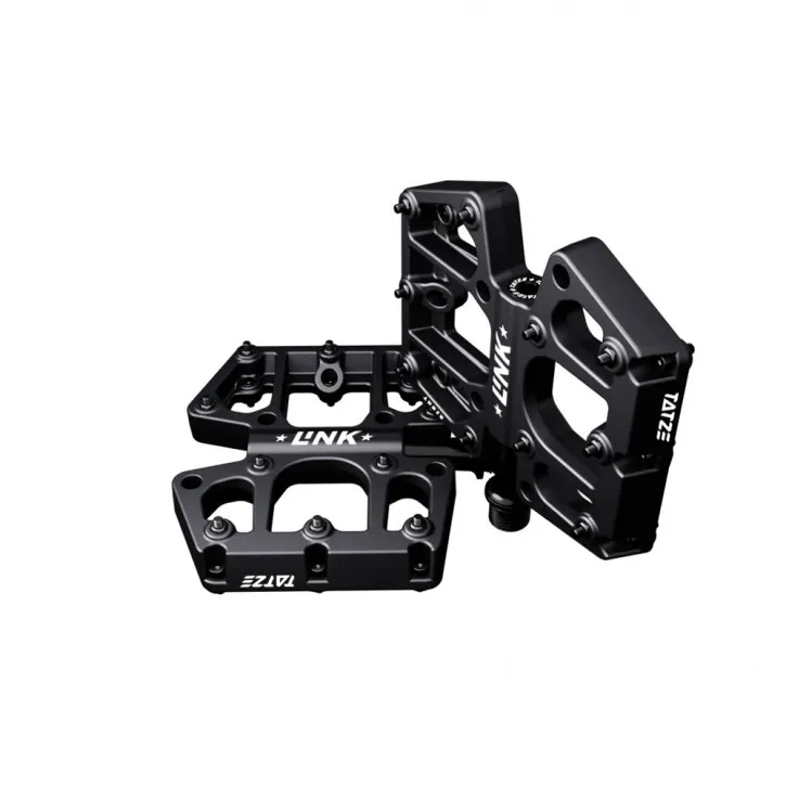 Geprüft Tatze Flatpedal Link Composite - Schwarz