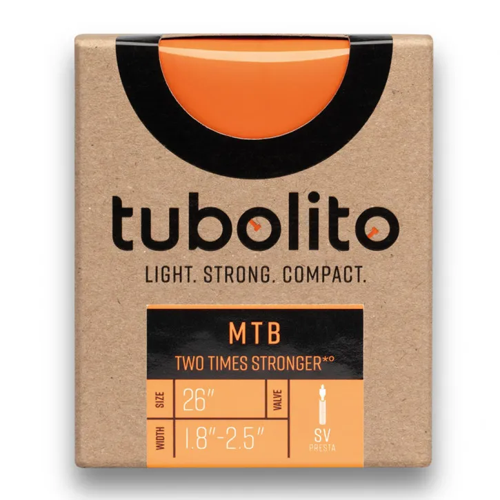 Tubolito Fahrradschlauch Tubo-MTB 26" SV 42 mm orange Bestpreis